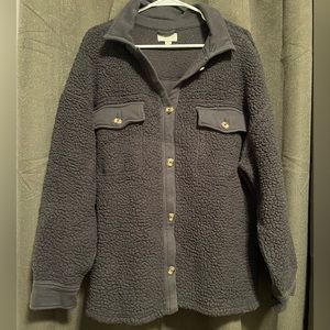 Aerie Sherpa Shacket
